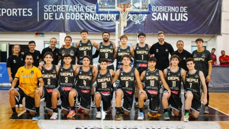 Histórico: GEPU de San Luis va a participar de la Súper Liga del básquetbol de Mendoza